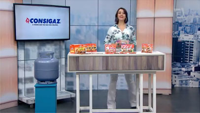consigaz no programa da márcia tv